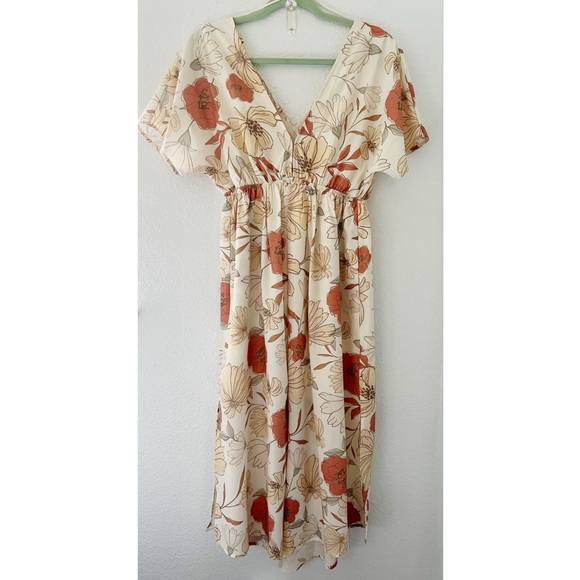 Wishlist Floral Maxi with POCKETS! - Picture 1 of 6